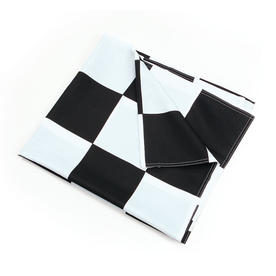 Chequered Flag Black White 3 X 5 Party Goods Unisex_1