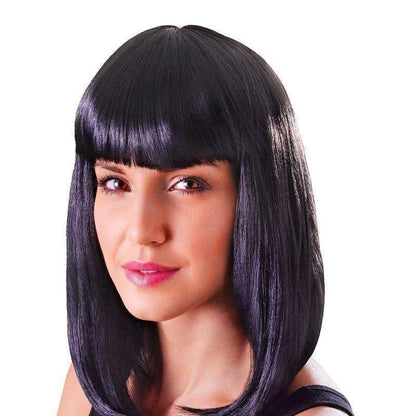 Chic Doll Black Wig Wednesday Addams Hair 2