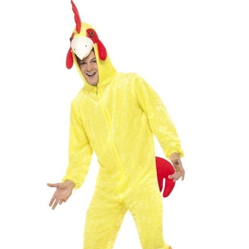 Chicken Costume Adult Yellow_1