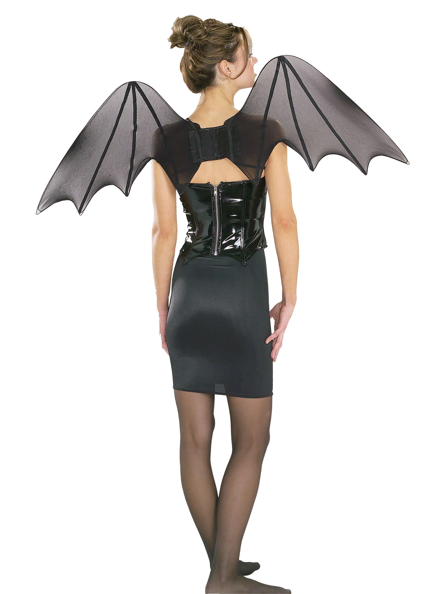 Chiffon Bat Wings Costume Accessory 2
