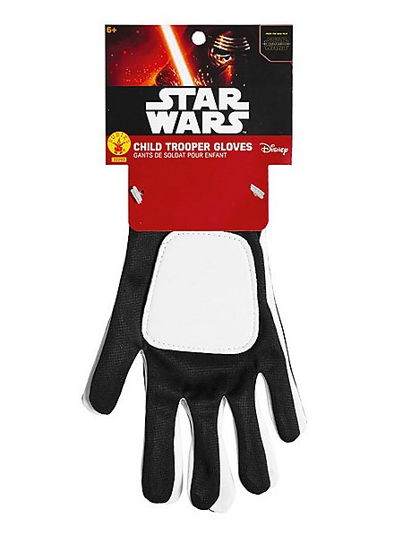Child Flametrooper Stormtrooper Gloves Star Wars 1