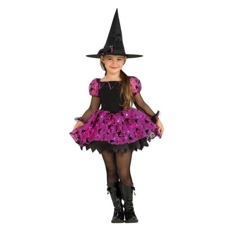 Childs Moonlight Magic Costume With Fiber Optic Light Twinkle Skirt_1