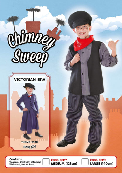 Chimney Sweep Childrens Costume Mary Poppins Bert Suit 2