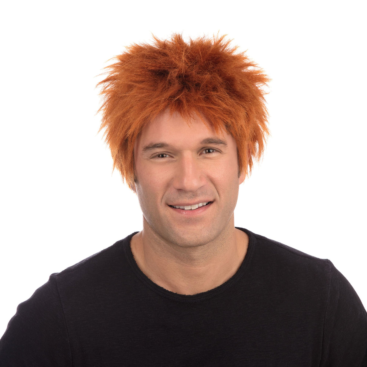 Chisel Wig Ginger Red Head Short Hair 1