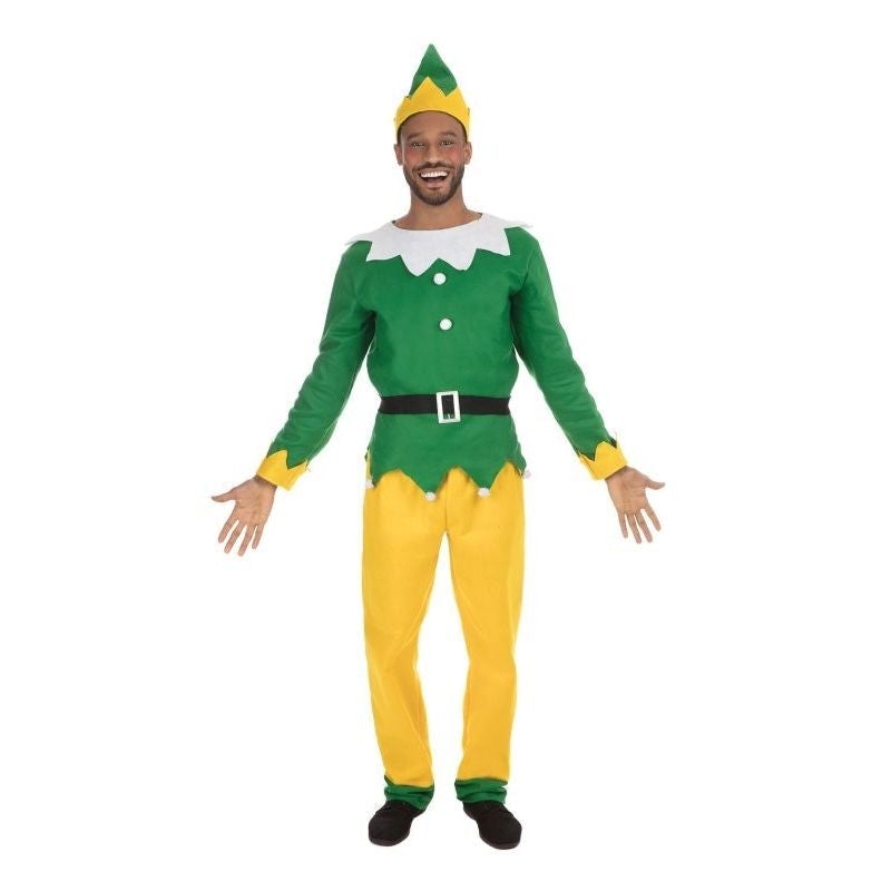 Christmas Helper Mens Elf Buddy Costume 1