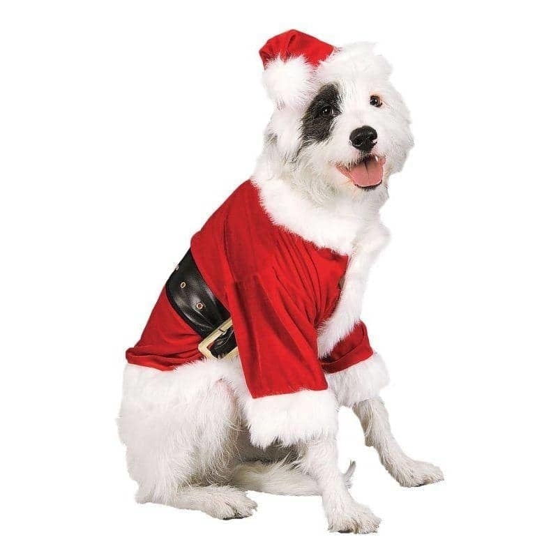Christmas Pet Dog Santa Costume 1