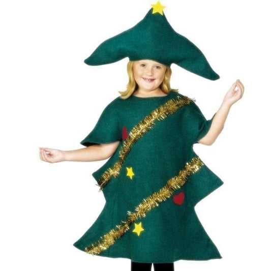 Christmas Tree Costume Kids Green 1