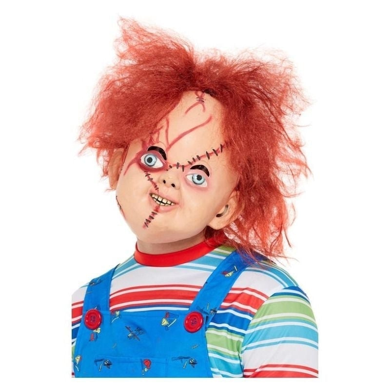 Chucky Latex Mask Adult with Scars Costume Accessory 1