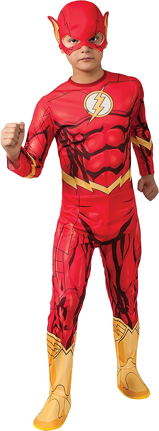 Classic Kids The Flash Costume Red Jumpsuit 2