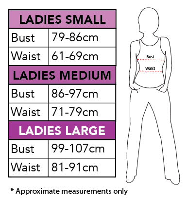 Size Chart Classic Nun Adult Costume Ladies Habit