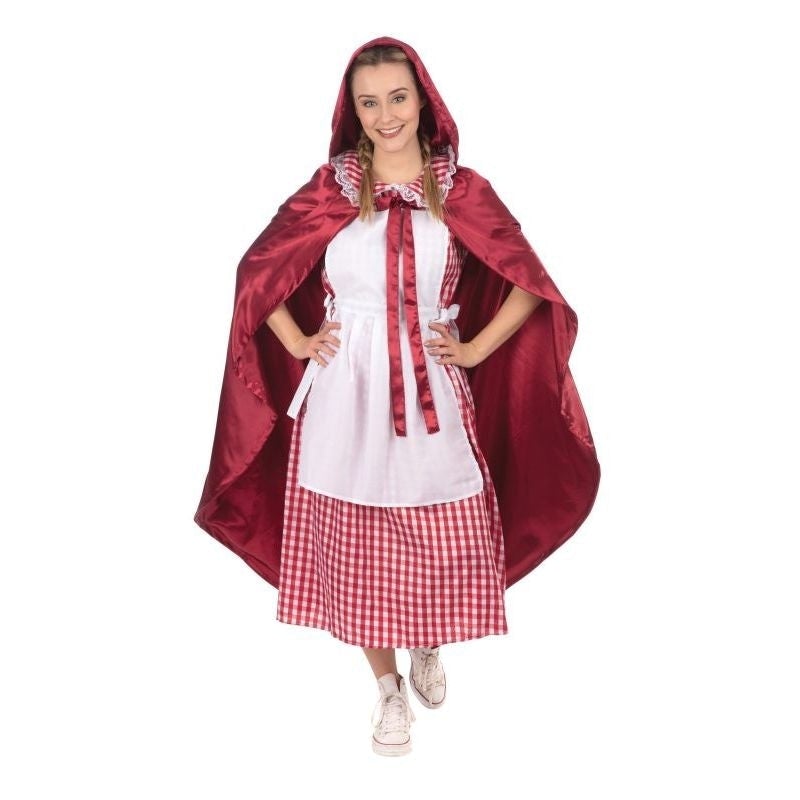 Classic Red Riding Hood Ladies Costume 1