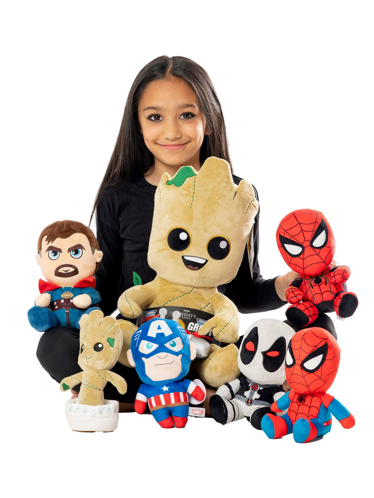 Classic Spider Man Sitting Plush Phunny Kidrobot Soft Toy 3