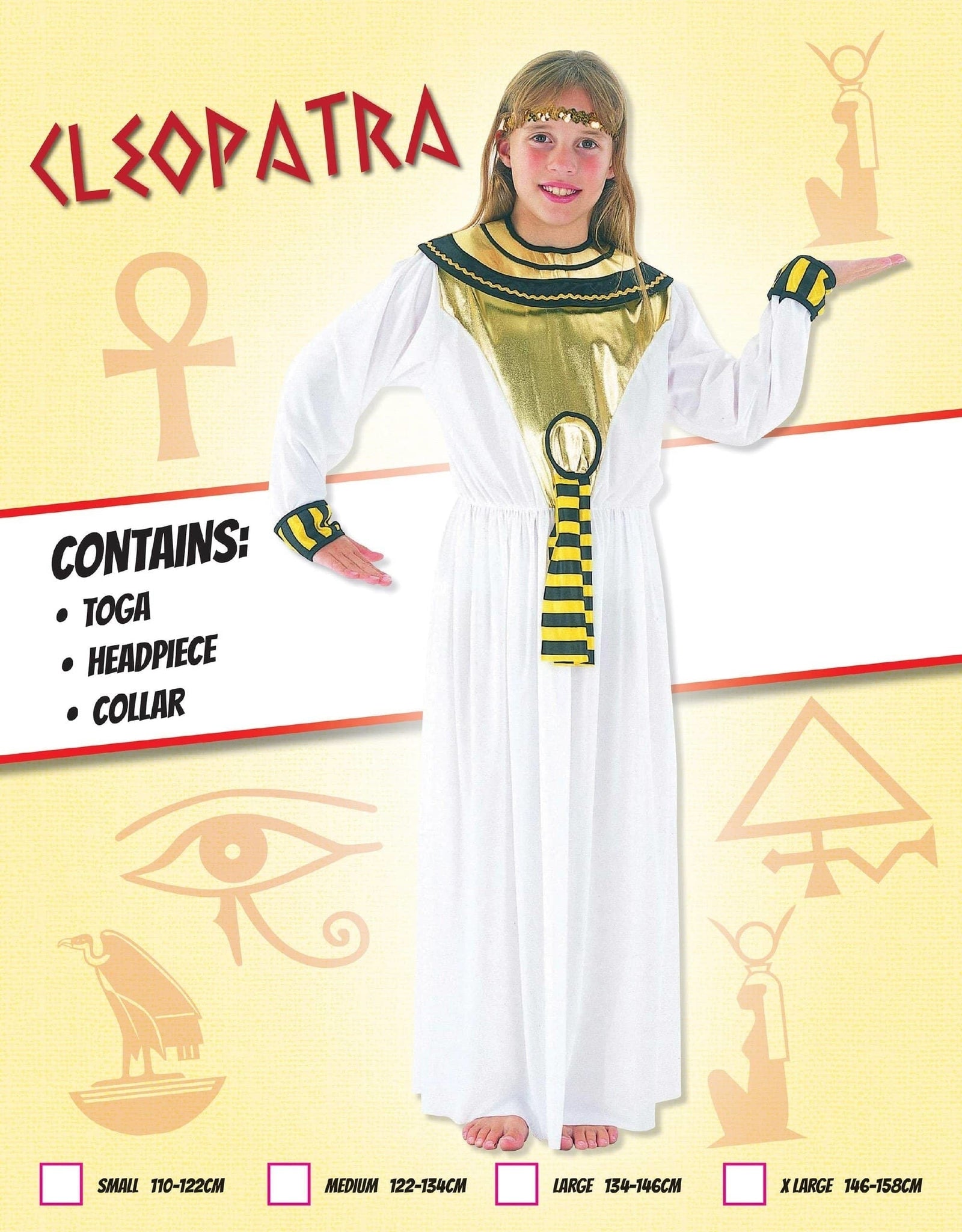 Cleopatra Girls Costume 1
