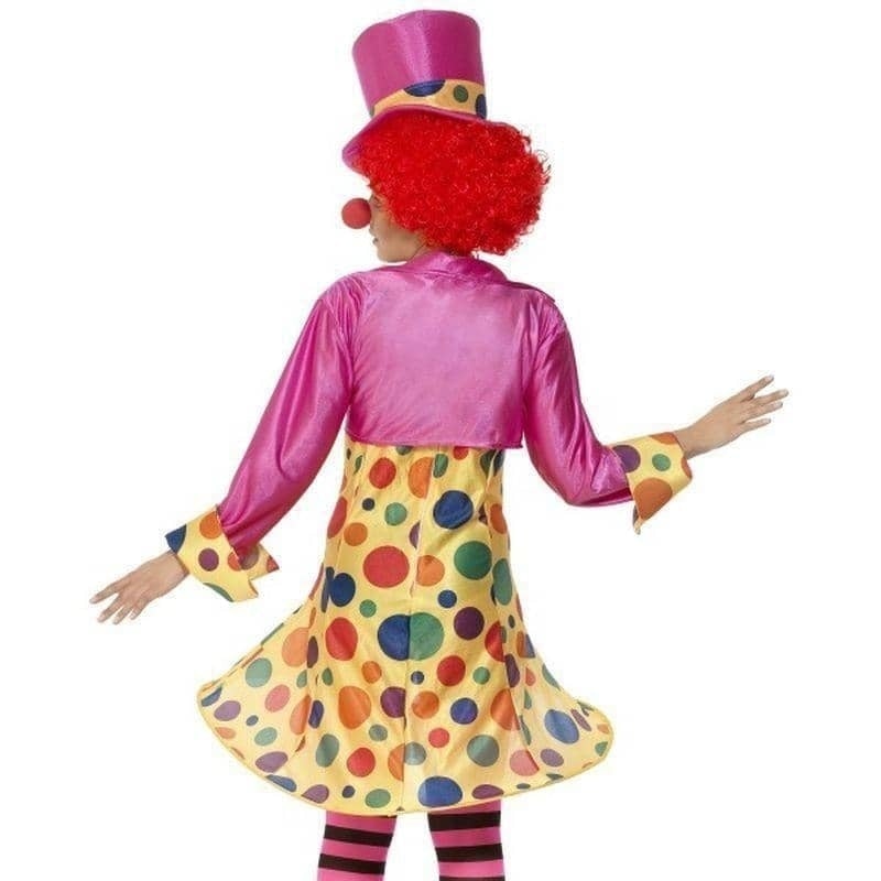 Clown Lady Costume Polkadot Ladies Dress 3
