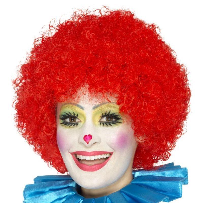 Clown Neck Ruffle Adult Blue 1
