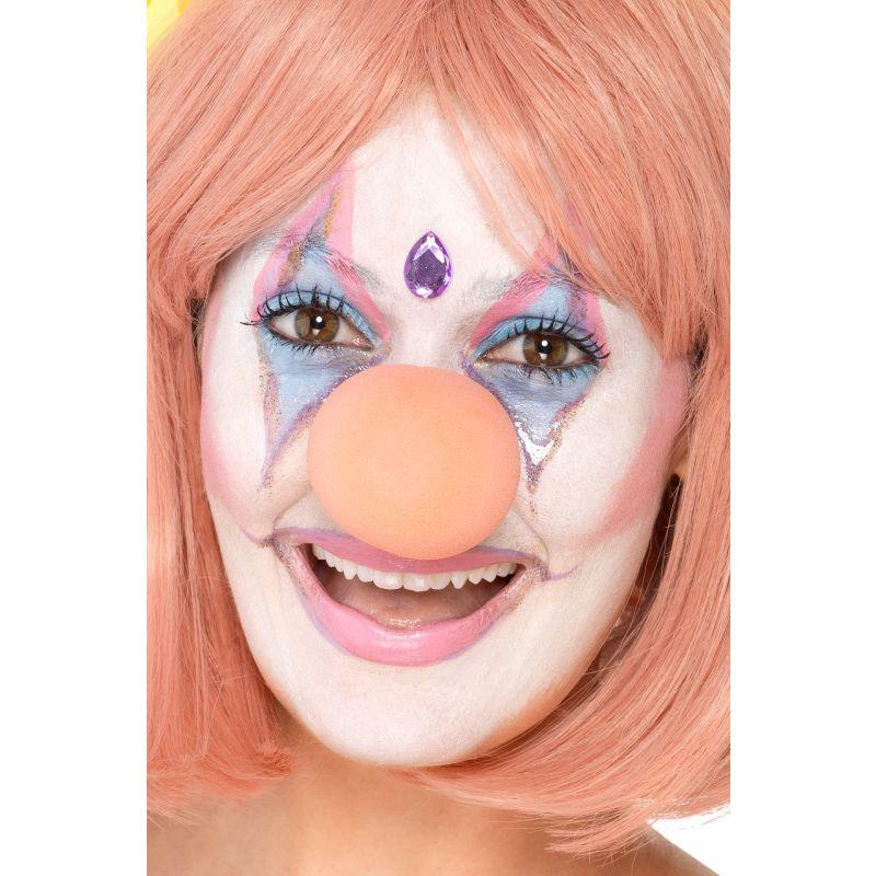 Clown Nose Adult Pink_1