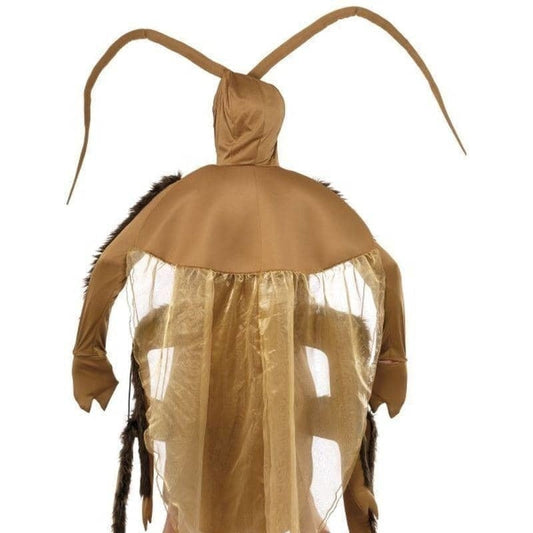 Cockroach Costume Adult Brown One Size Bodysuit 2
