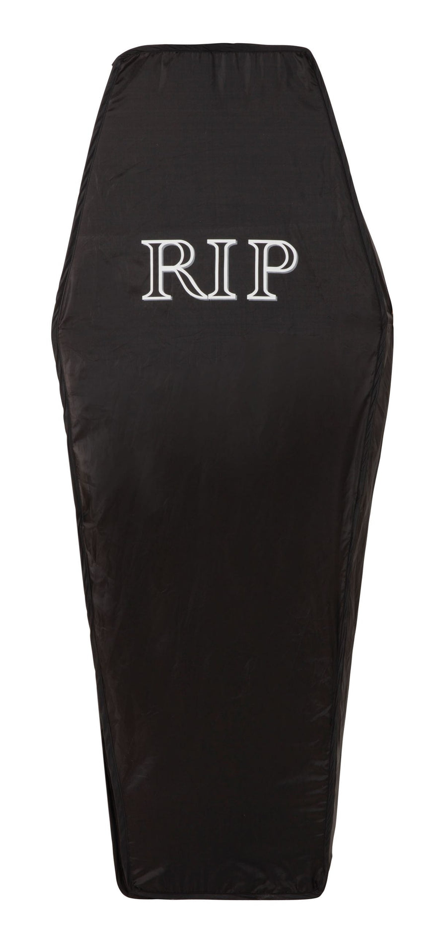 Coffin Black Foldable Halloween Prop 153cm_1