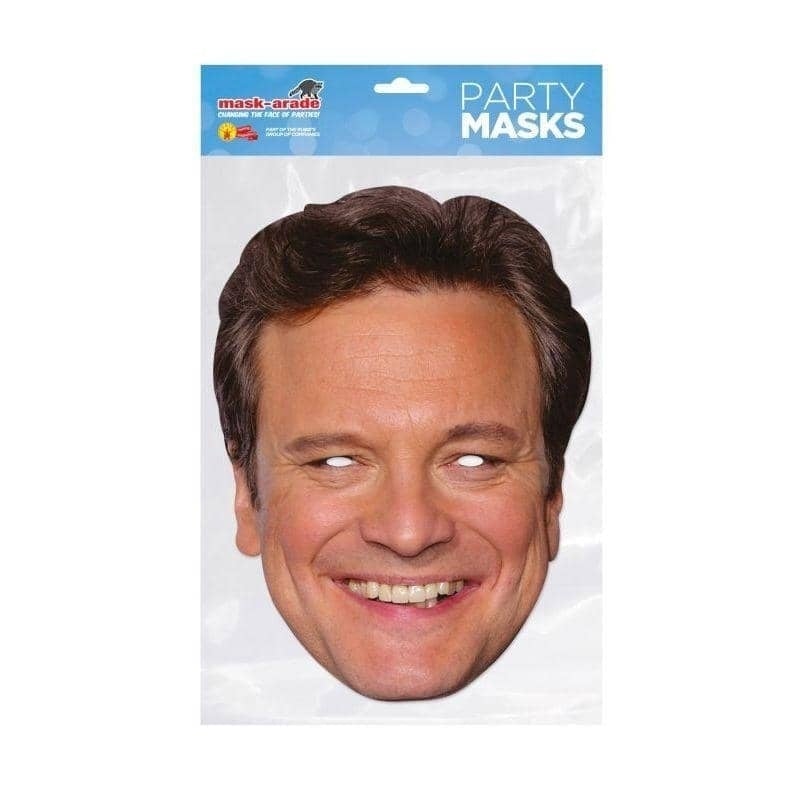 Colin Firth Celebrity Face Mask_1 CFIRT02