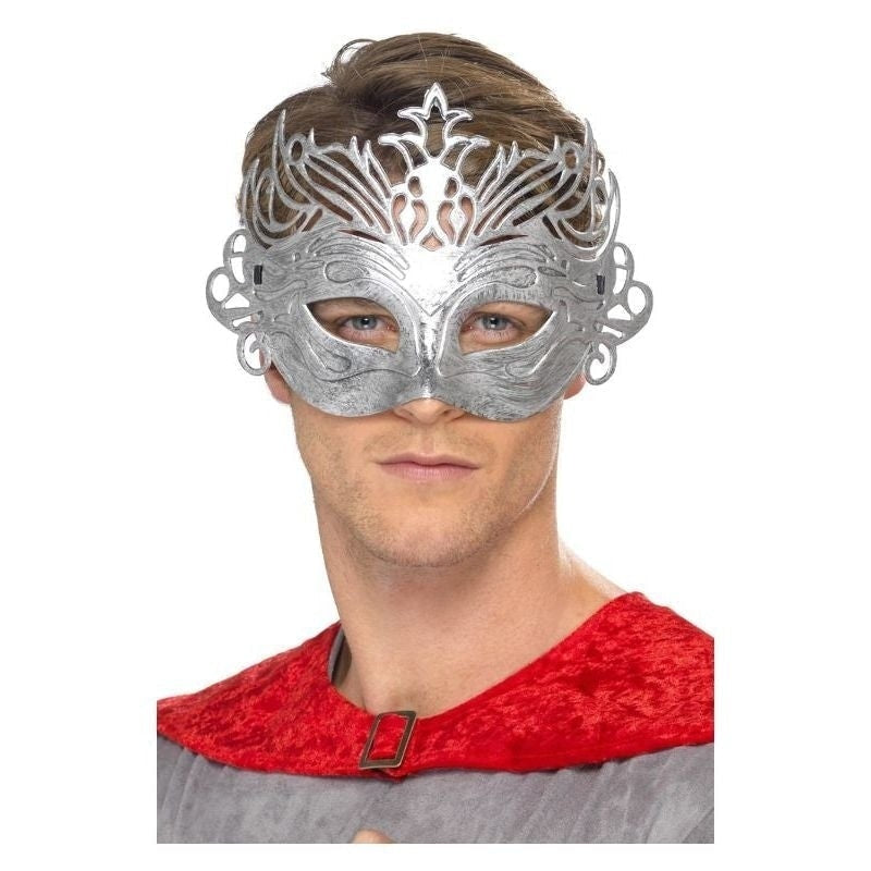 Colombina Silver Mask Adult 2