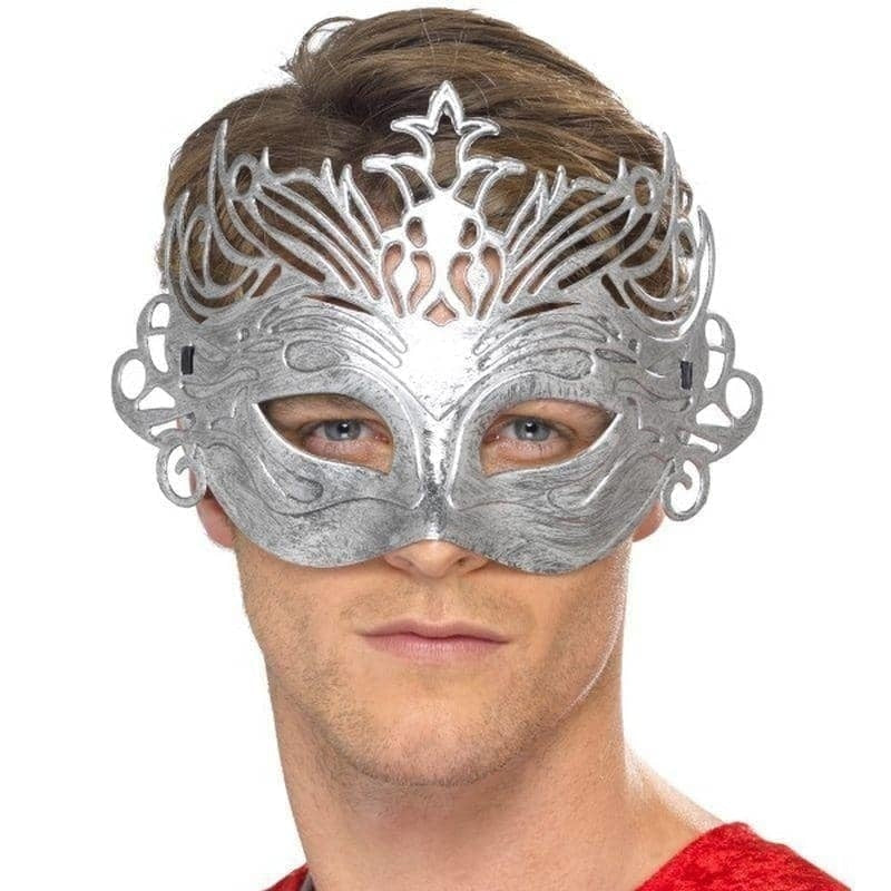 Colombina Silver Mask Adult 1