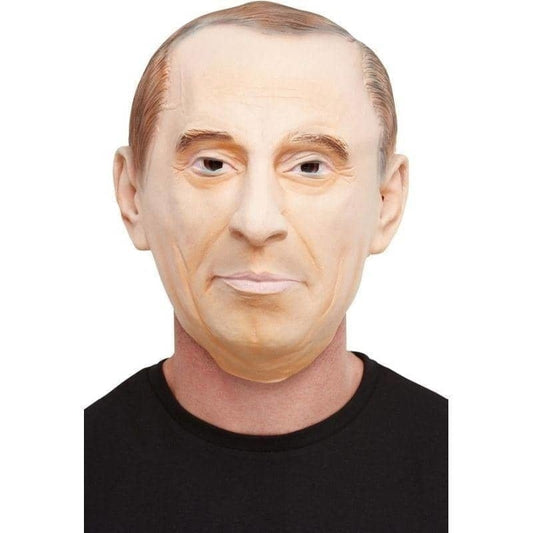 Comrade Latex Mask Adult Beige 1
