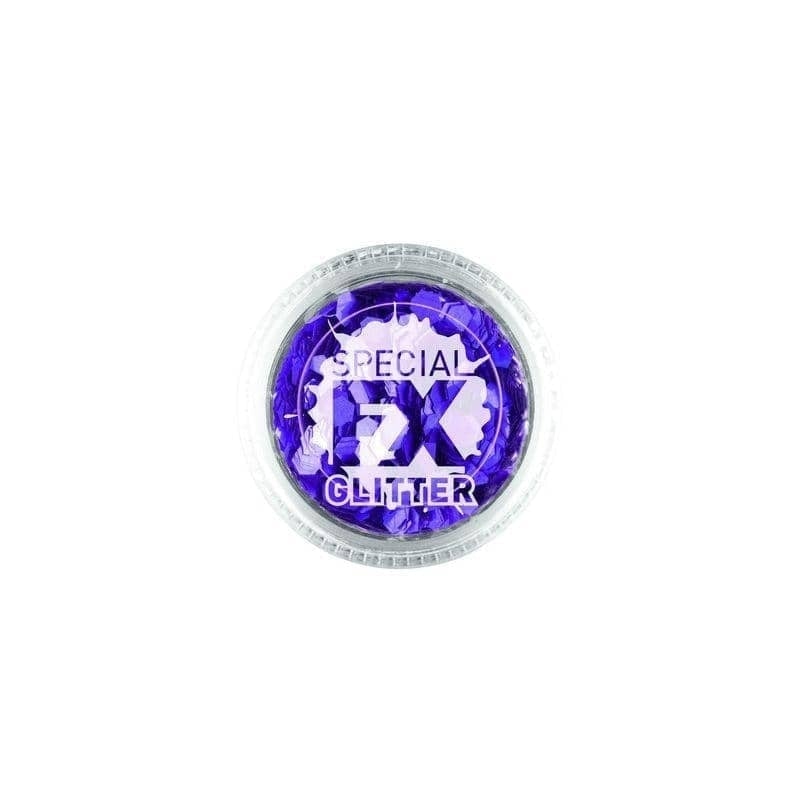 Confetti Glitter Makeup FX Adult Purple 2g 1