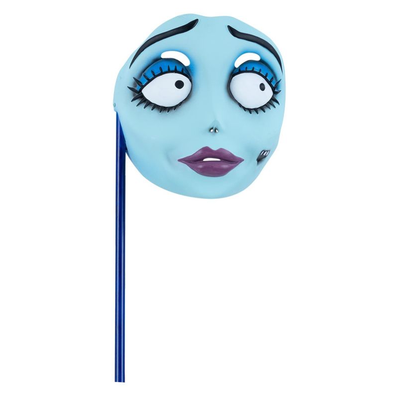 Corpse Bride Emily Mask Adult Hand Held Halloween Costume Accessory 1