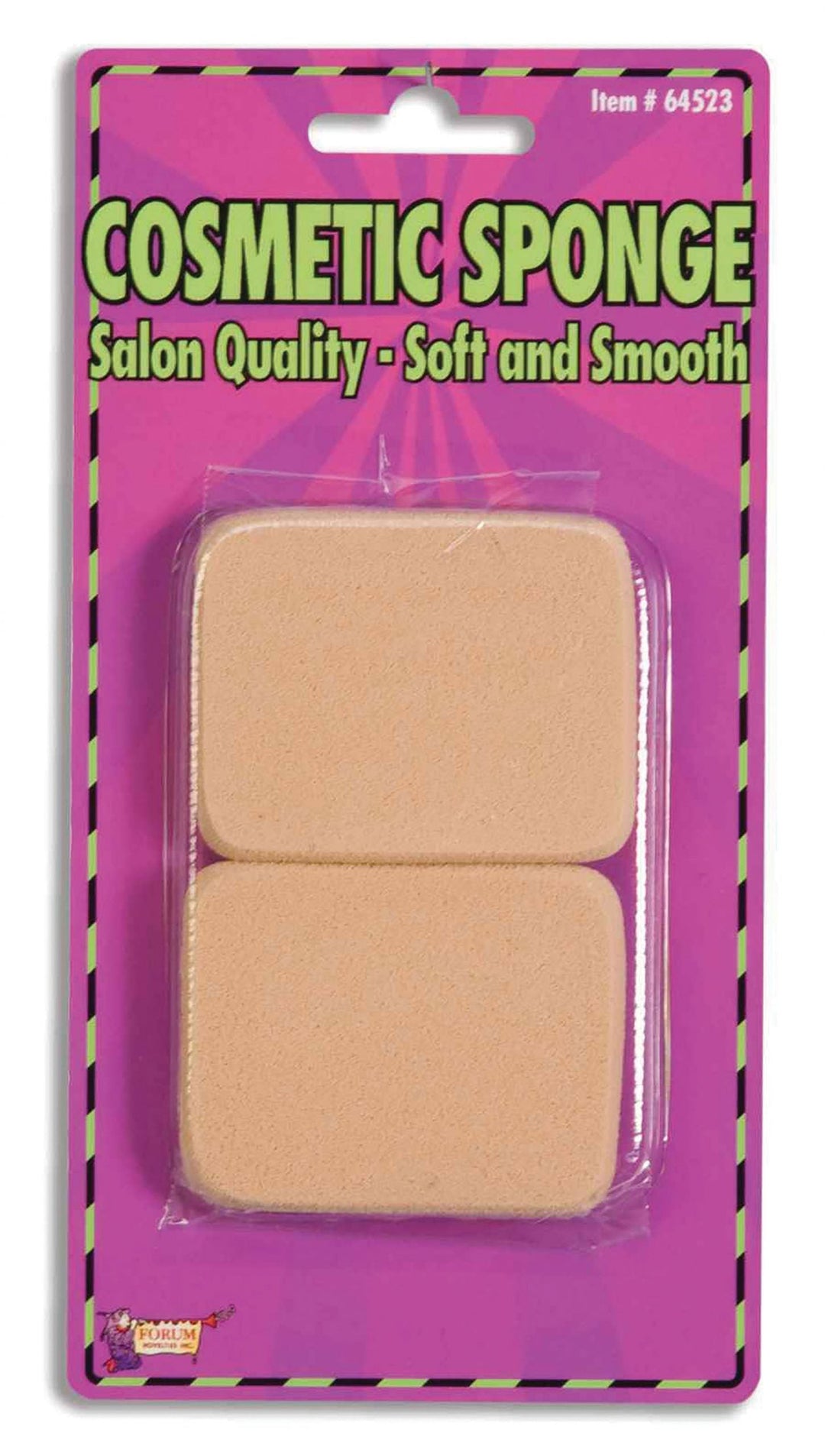 Cosmetic Sponges 2 In A Pkt Pink Make Up Unisex_1 MU076