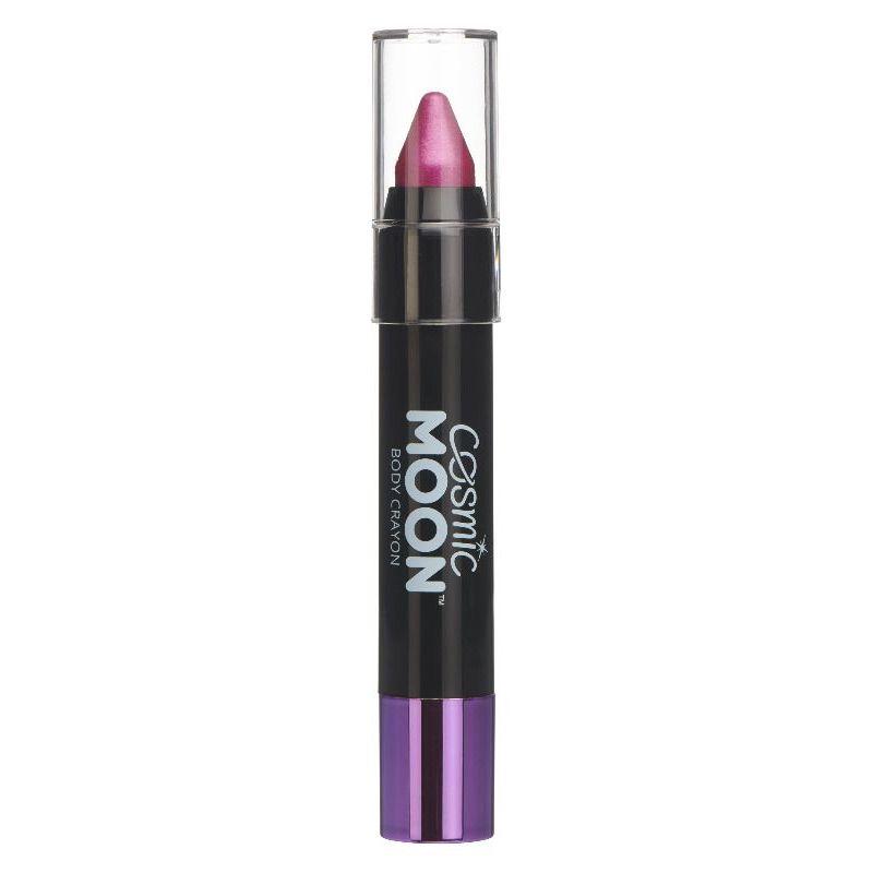 Cosmic Moon Metallic Body Crayon Pink Costume Make Up 1