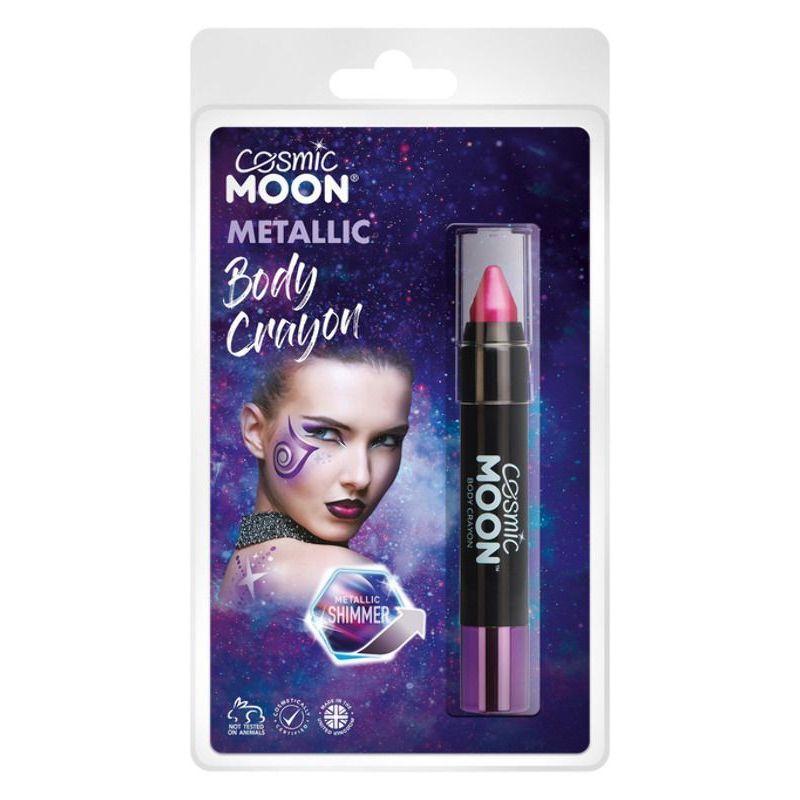Cosmic Moon Metallic Body Crayons Pink Costume Make Up 1