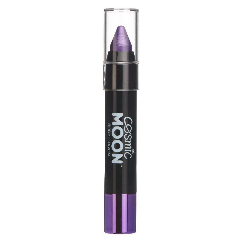 Cosmic Moon Metallic Body Crayons Purple S11074 Costume Make Up 1