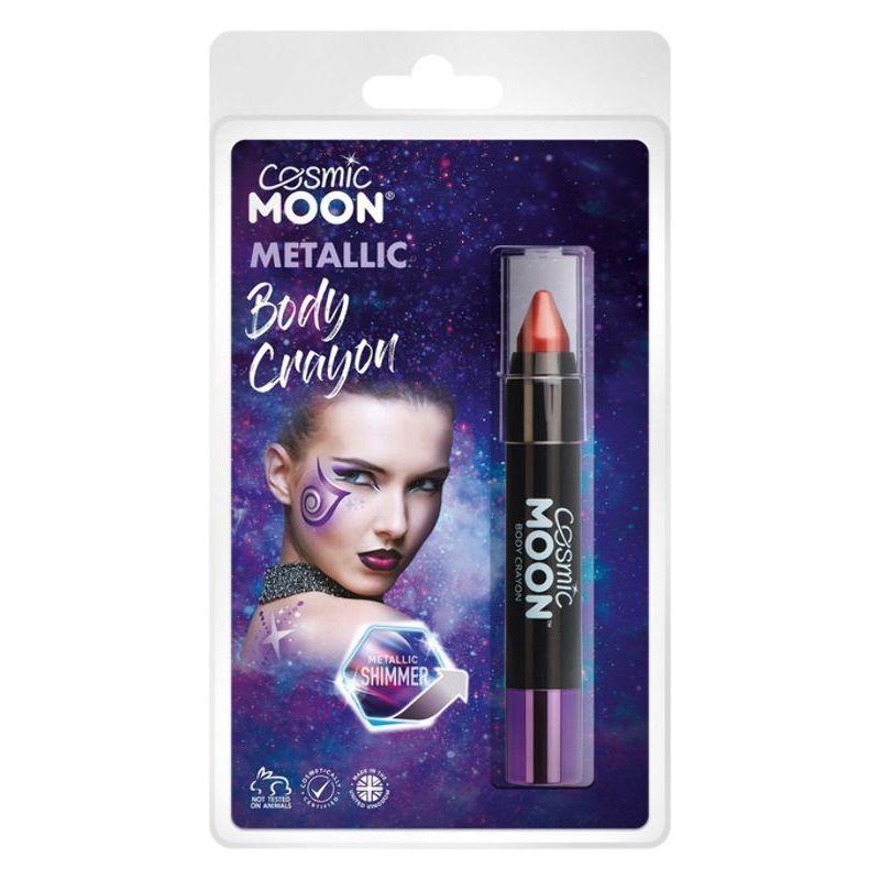Cosmic Moon Metallic Body Crayons Red S11258 Costume Make Up 1