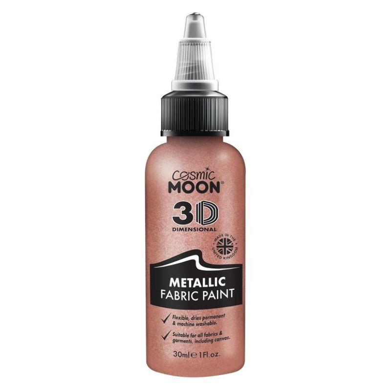 Cosmic Moon Metallic Fabric Paint Single 30ml Costume Make Up 15