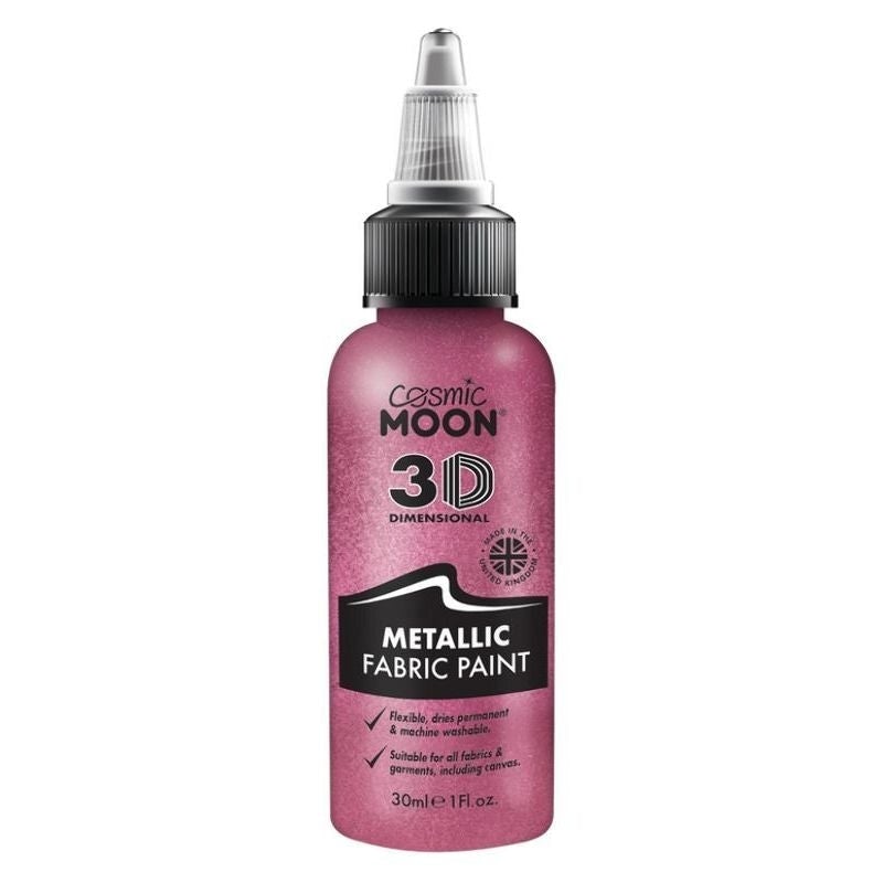 Cosmic Moon Metallic Fabric Paint Single 30ml Costume Make Up 4