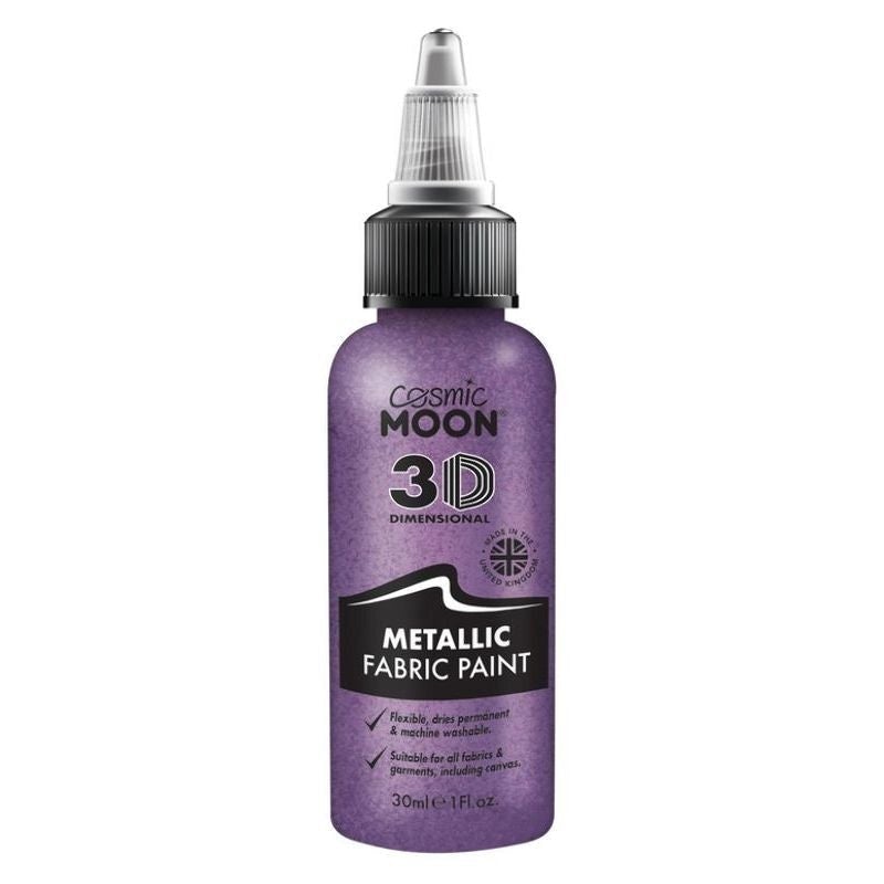 Cosmic Moon Metallic Fabric Paint Single 30ml Costume Make Up 5