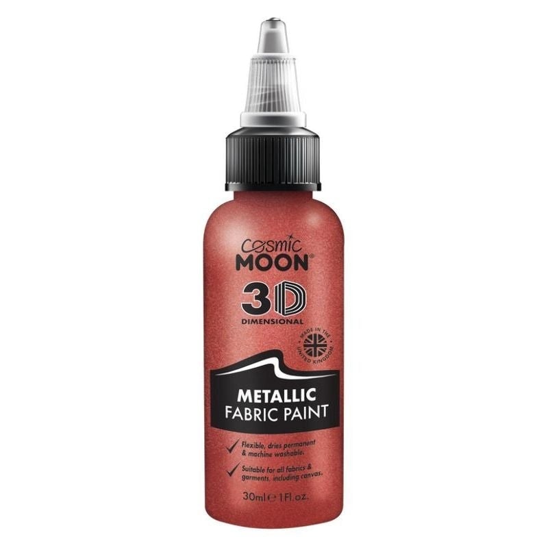 Cosmic Moon Metallic Fabric Paint Single 30ml Costume Make Up 6