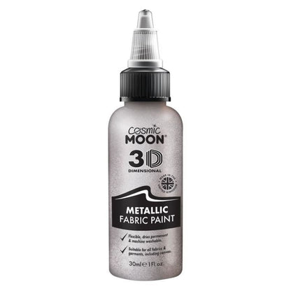 Cosmic Moon Metallic Fabric Paint Single 30ml Costume Make Up 8