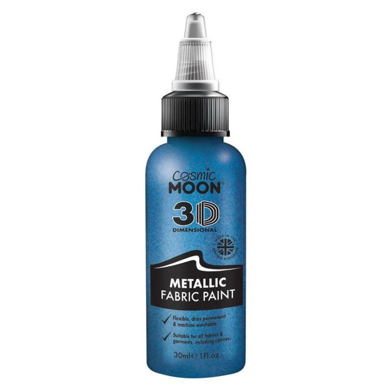 Cosmic Moon Metallic Fabric Paint Single 30ml Costume Make Up 9