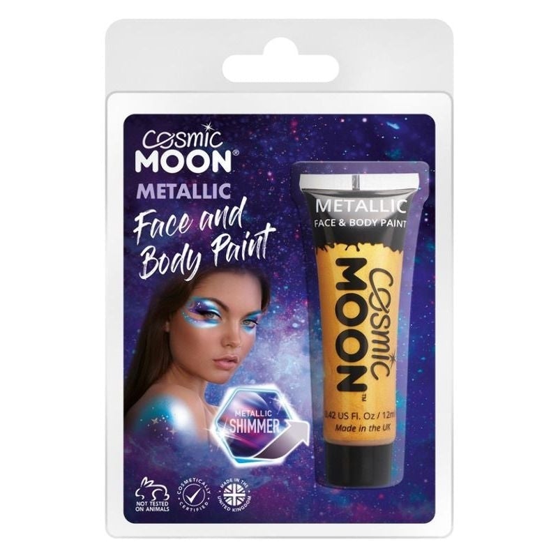 Cosmic Moon Metallic Face and Body Paint Clamshell 12ml Costume Make Up 2