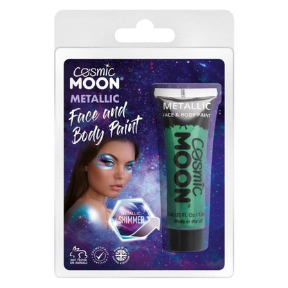 Cosmic Moon Metallic Face and Body Paint Clamshell 12ml Costume Make Up 3