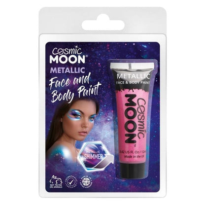 Cosmic Moon Metallic Face and Body Paint Clamshell 12ml Costume Make Up 4