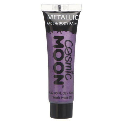 Cosmic Moon Metallic Face and Body Paint Single 12ml Costume Make Up 13