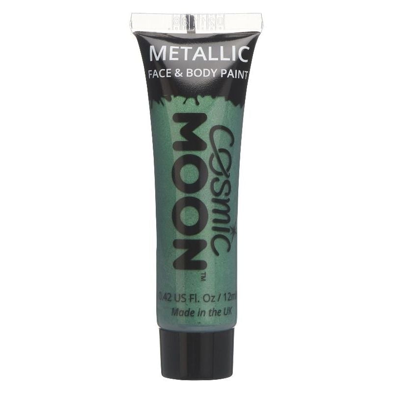 Cosmic Moon Metallic Face and Body Paint Single 12ml Costume Make Up 3