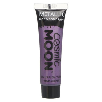 Cosmic Moon Metallic Face and Body Paint Single 12ml Costume Make Up 5