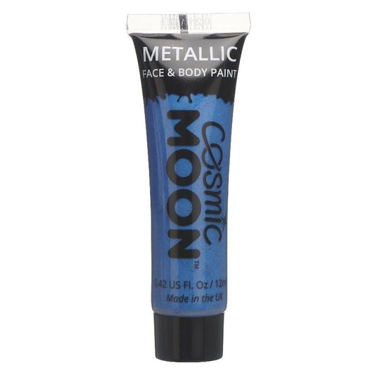 Cosmic Moon Metallic Face and Body Paint Single 12ml Costume Make Up 1