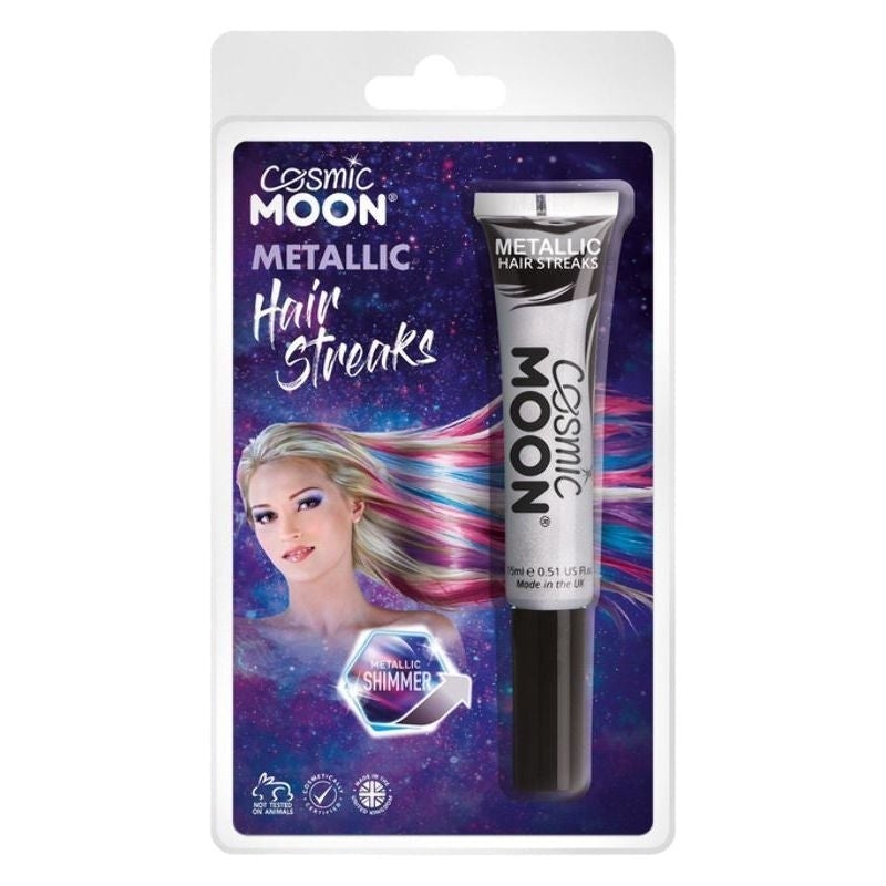 Cosmic Moon Metallic Hair Streaks Clamshell 15ml Costume Make Up 8