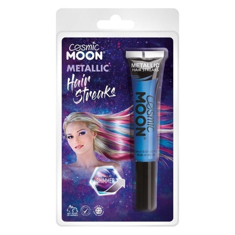 Cosmic Moon Metallic Hair Streaks Clamshell 15ml Costume Make Up 1