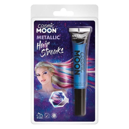 Cosmic Moon Metallic Hair Streaks Clamshell 15ml Costume Make Up 1