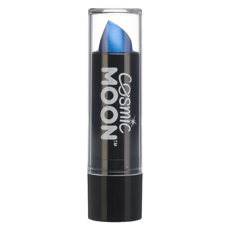Cosmic Moon Metallic Lipstick Blue S10565 Costume Make Up 1